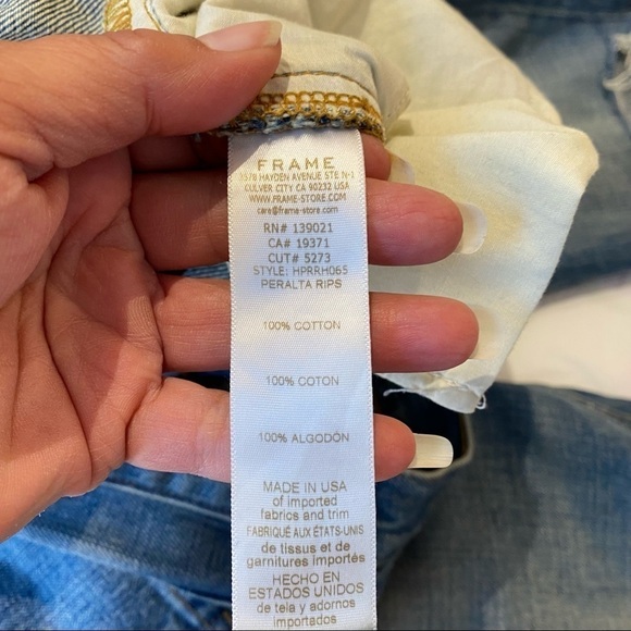 Frame Heritage Le Piper Jean size 25 - Picture 6 of 10